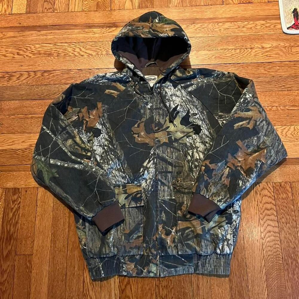 Vintage mossy oak camo‎ jacket
Size medium